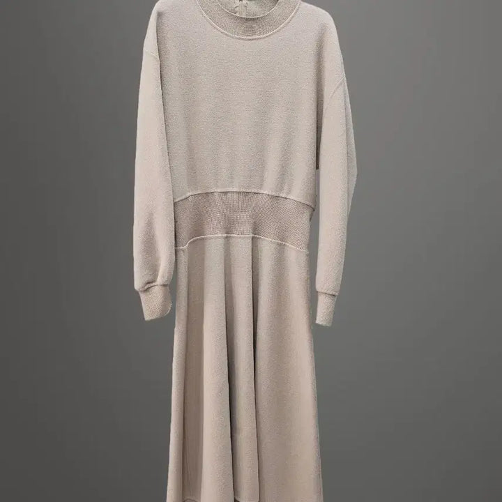 [BUNJANG] System Knit Long Flare Dress / 시스템 니트 롱 원피스예요