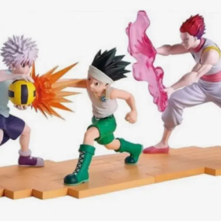 [BUNJANG] Hunter x Hunter Gon, Hisoka, Killua 3-Figure Set (Sealed) / 미개봉 택포6.8)헌터헌터 그리드아일랜드 곤 히소카 키르아피규어 3종