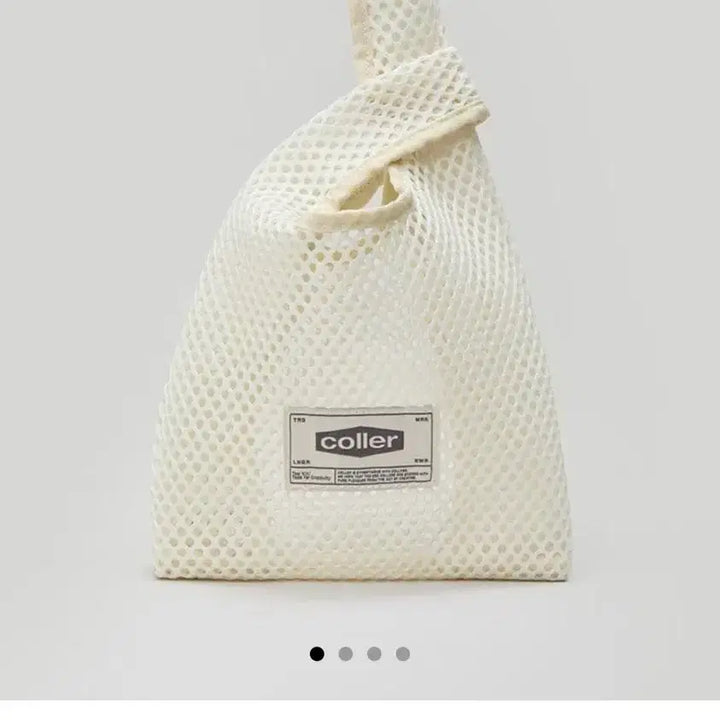 [BUNJANG] Colle Mesh Mini Tote Bag Oat Cream / (새상품)꼴레 메쉬 미니 토트백 오트크림