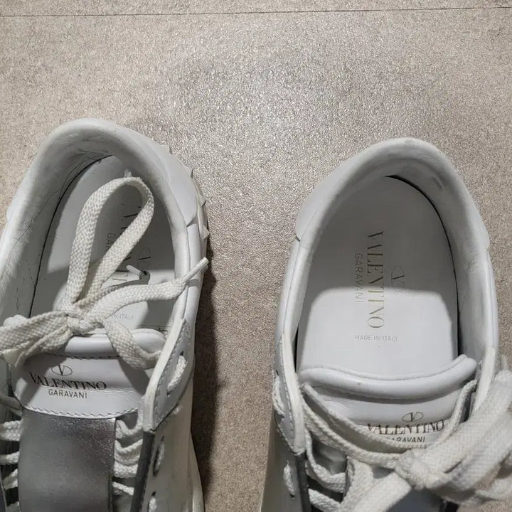 [BUNJANG] Valentino Hidden Silver Sneakers / 발렌티노 히든 실버39