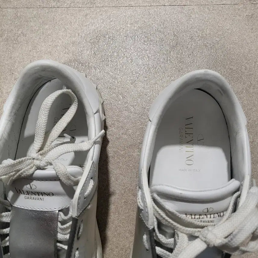 [BUNJANG] Valentino Hidden Silver Sneakers / 발렌티노 히든 실버39