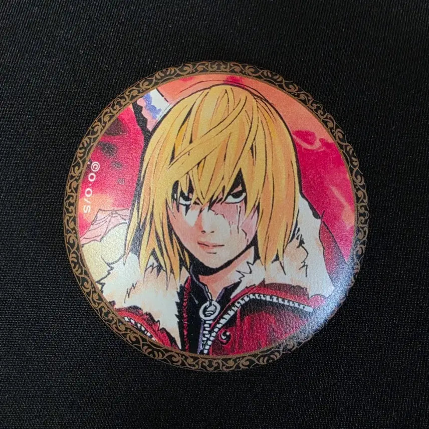 [BUNJANG] Death Note Melo PU Leather Badge / 데스노트 멜로 PU 가죽 뱃지