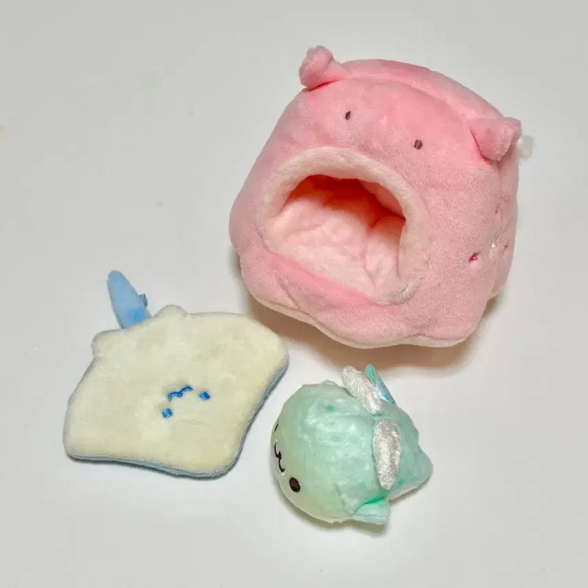 [BUNJANG] San-X Mamegoma Rare Angel Sky Aquarium Set / 산엑스 마메고마 레어 희귀 천사 하늘 수족관 세트 교환0