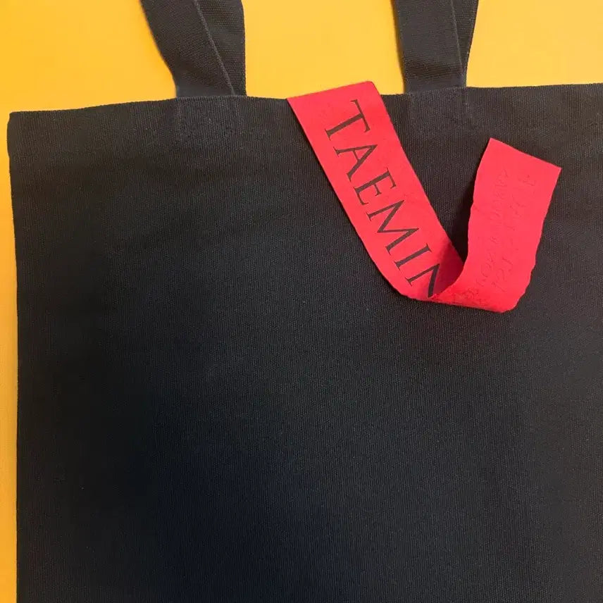 [BUNJANG] Taemin The Stage Black Eco Bag / 태민 일본 1st The Stage 검정색 에코백