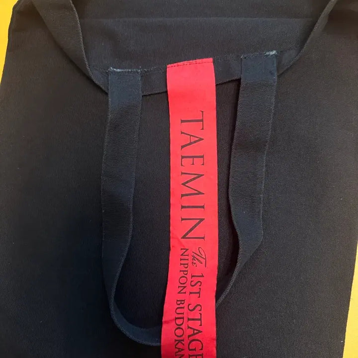 [BUNJANG] Taemin The Stage Black Eco Bag / 태민 일본 1st The Stage 검정색 에코백