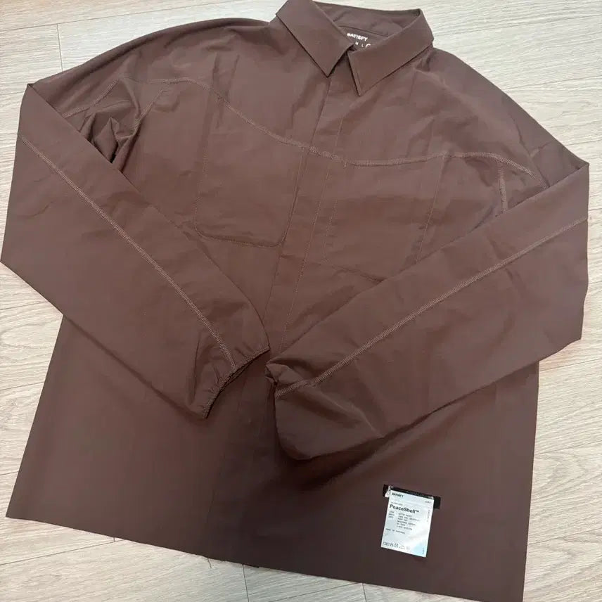 [BUNJANG] Satisfy Piece Shell River Shirt Laki Road / 새티스파이 피스쉘 리버 셔츠 라키 로드