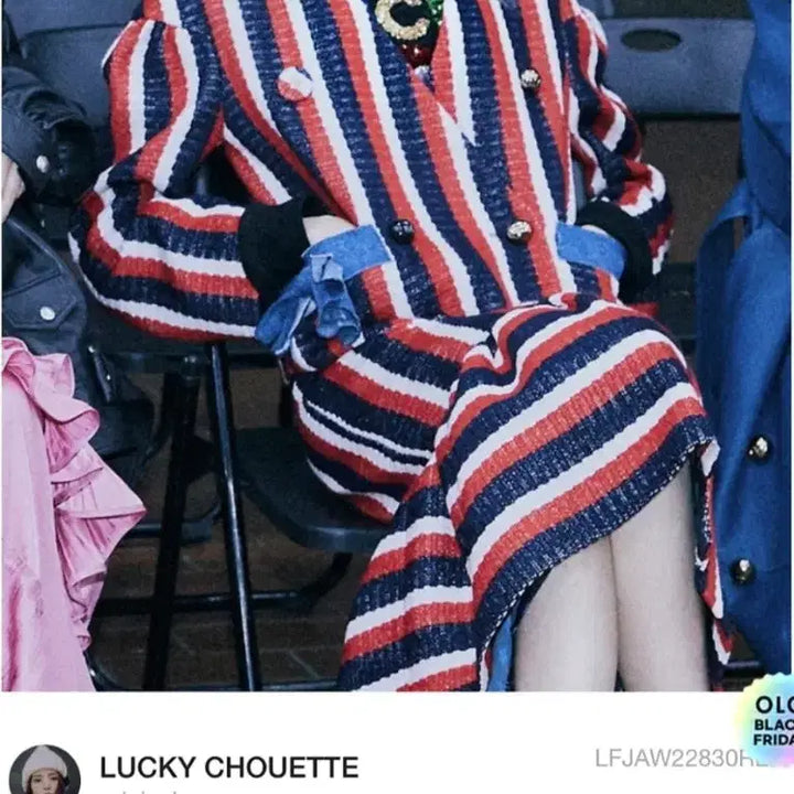 [BUNJANG] Luckychouette Atelier Tweed Setup Set / 럭키슈에뜨 아뜨리에라인 트위드 셋업*36)