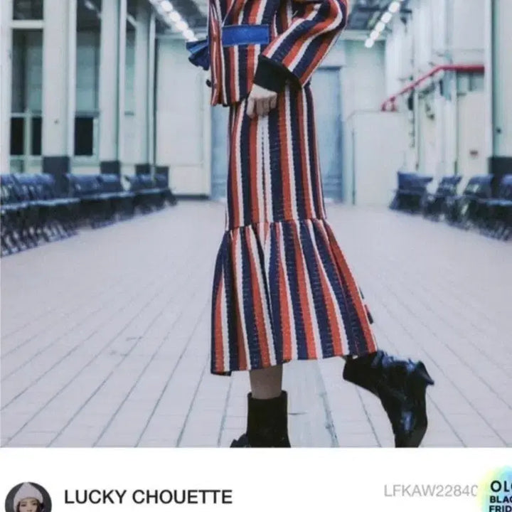 [BUNJANG] Luckychouette Atelier Tweed Setup Set / 럭키슈에뜨 아뜨리에라인 트위드 셋업*36)