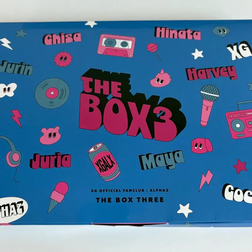 [SOLD OUT] XG THE BOX 3 ALPHAZ FANCLUB 엑스지 더박스