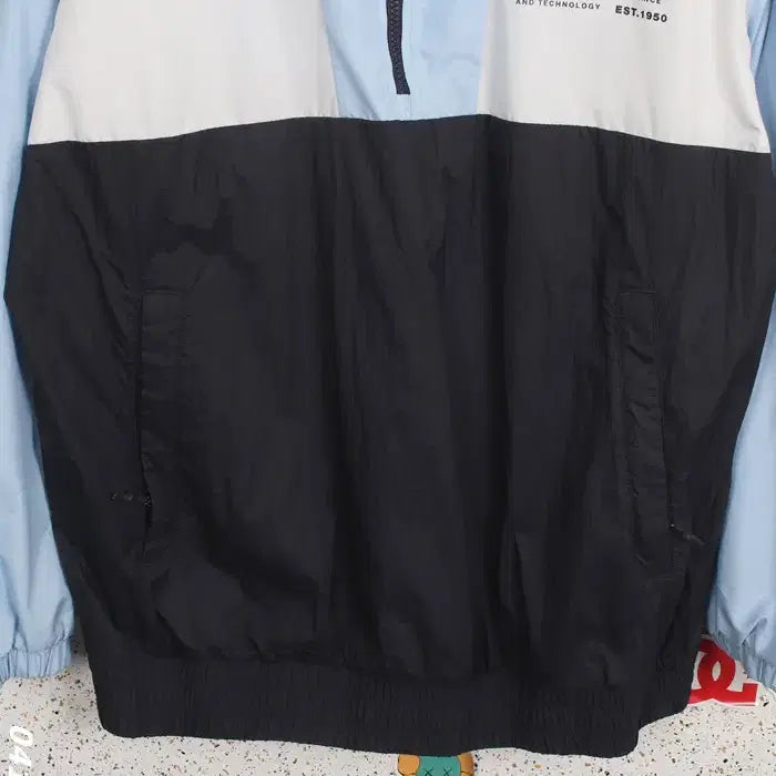 [BUNJANG] Dynafit Colorblock Half-Zip Anorak T-Shirt / 남성L / 다이나핏 반집업 배색 아노락티셔츠BL 34-8