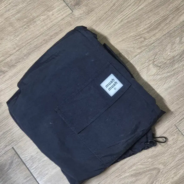 [BUNJANG] MUAUMUA Cool Cargo Jogger Pants (Black) / 무아무아 쿨 카고 조거 팬츠 (블랙)