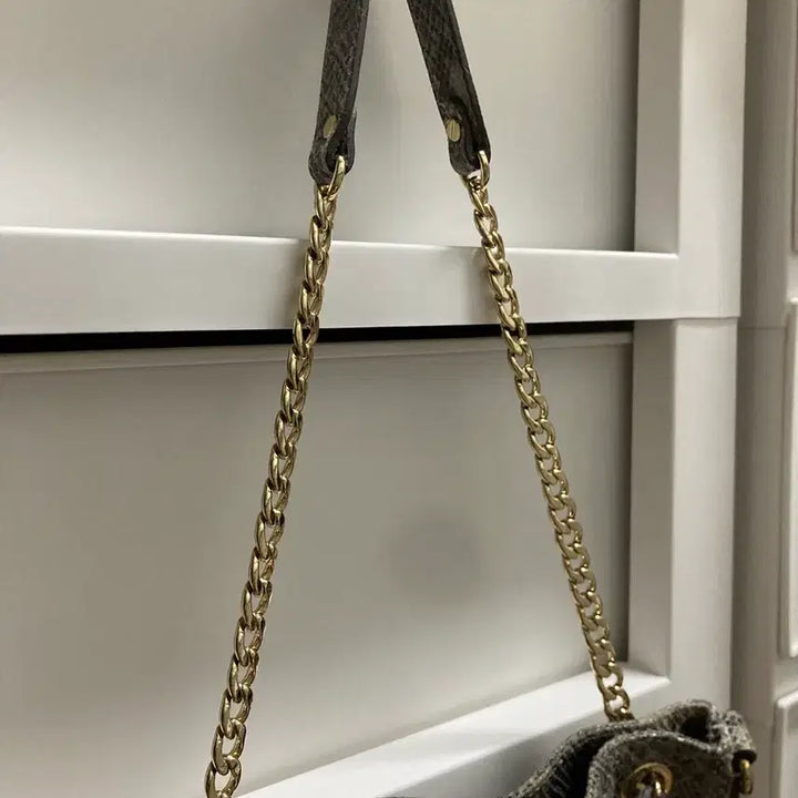 [SOLD OUT] 마이클코어스 가방 파이톤 숄더백 체인백