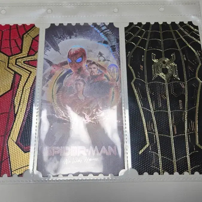 [BUNJANG] Spider-Man: No Way Home Original Ticket 3-Set Bundle / 스파이더맨 노웨이홈 오리지널티켓3종 일괄