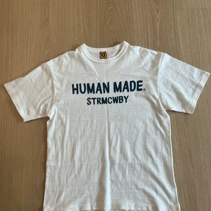 [BUNJANG] Human Made T-Shirt - White - L Size / 휴먼메이드 반팔티셔츠 L사이즈 판매합니다