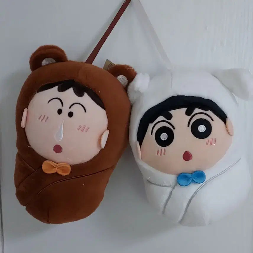[BUNJANG] Mung-gu &amp; Jjang-gu Plush Doll Bundle Set / 맹구  &amp;  짱구 인형