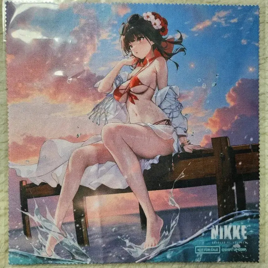 [BUNJANG] Nihility Sakura Lens Cloth / 니케 수쿠라 안경닦이