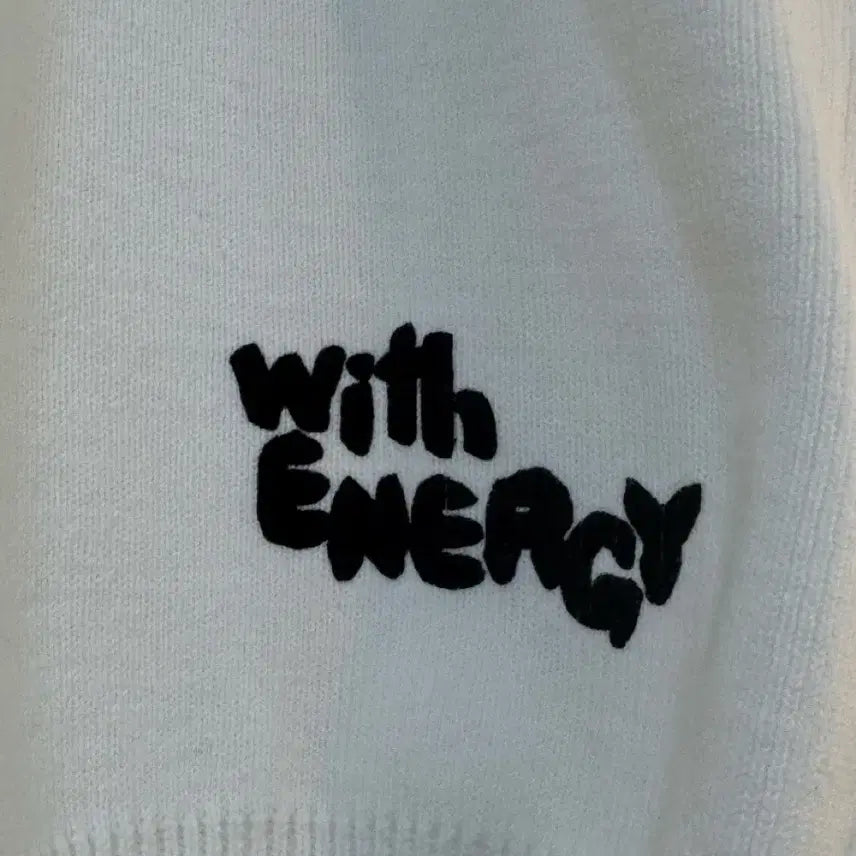 [BUNJANG] Comme des Garcons Ivory Lettering Knit Sweater / [S] 꼼데가르송 아이보리 레터링 니트