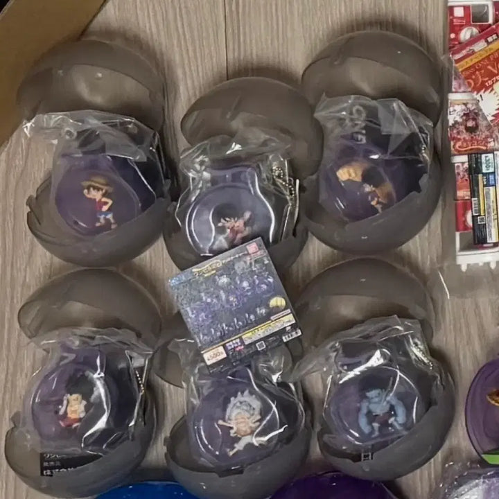 [BUNJANG] One Piece Fruit Micro Blister Gacha Figure Set / (미개봉) 원피스 열매 마이크로 블리스터 가챠 피규어 6종