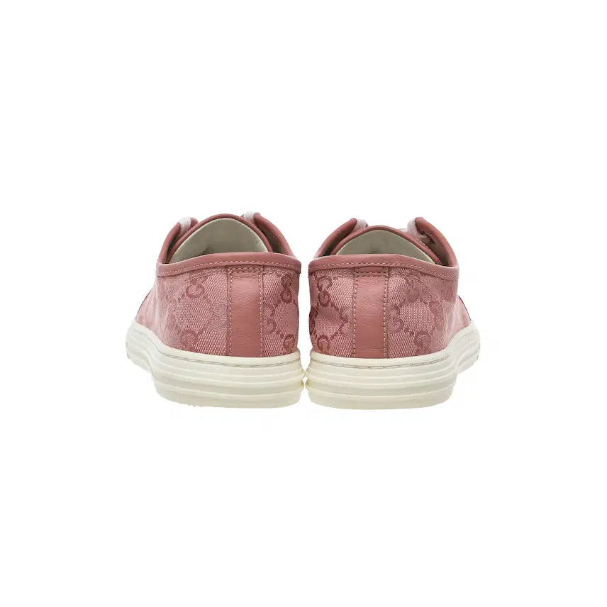 [BUNJANG] Gucci GG Low Soft Pink Canvas Sneakers / (W) 구찌 GG 로우 소프트 핑크