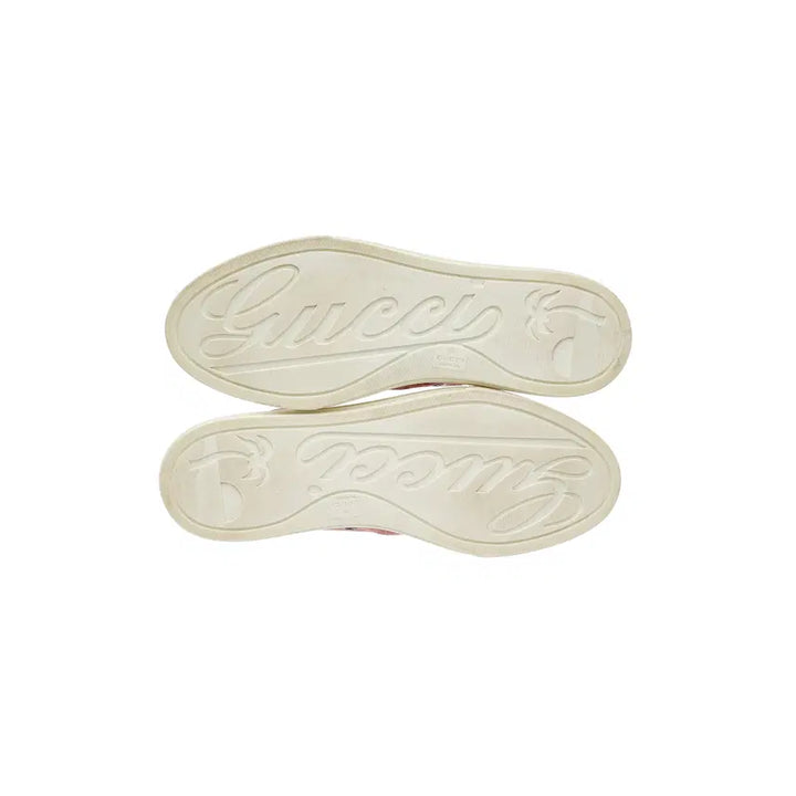 [BUNJANG] Gucci GG Low Soft Pink Canvas Sneakers / (W) 구찌 GG 로우 소프트 핑크