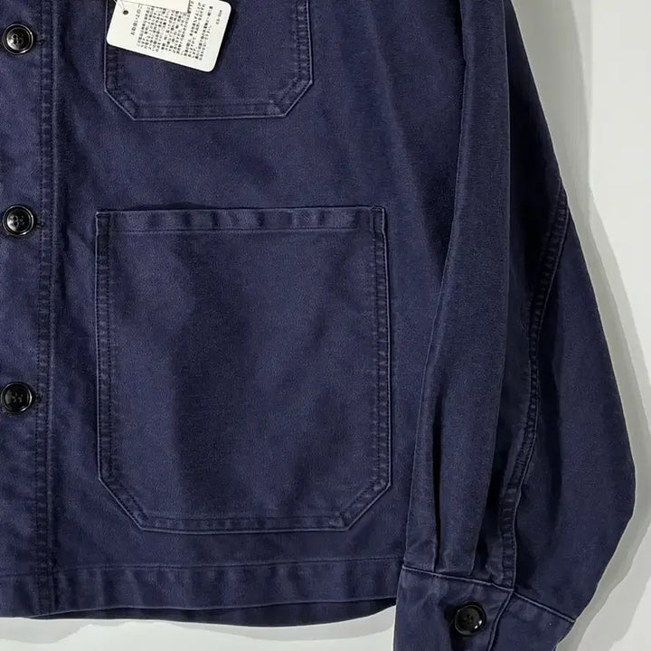 [SOLD OUT] DANTON 단톤 몰스킨 프렌치 커버올 자켓 네이비 42사이즈