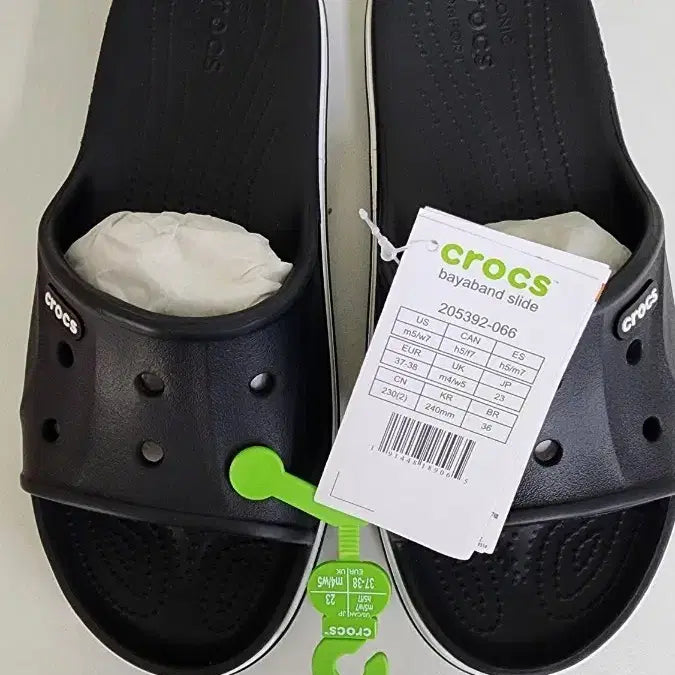 [BUNJANG] Crocs Bayaband Slide Black 230mm / 크록스 바야밴드 슬라이드 블랙 230