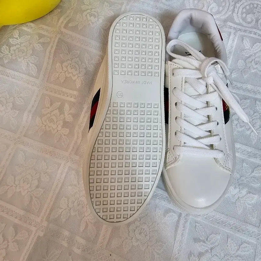 [BUNJANG] White Sneakers 240mm / 화이트 스니커즈 운동화 흰색 240mm