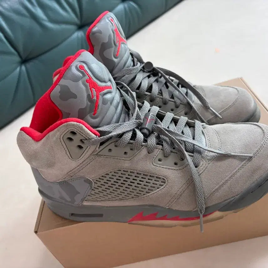 [BUNJANG] Nike Jordan 5 Camo Sneakers / 조던5 카모