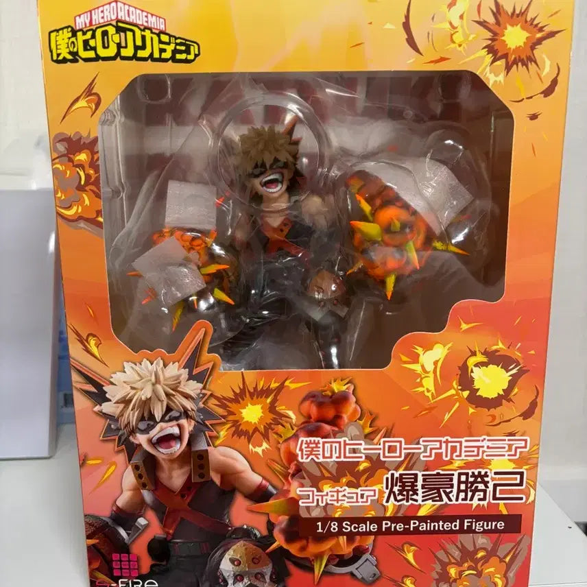 [BUNJANG] S Fire Bakugo My Hero Academia Scale Figure / s fire 바쿠고 나히아 스케일 피규어 미개봉 판매
