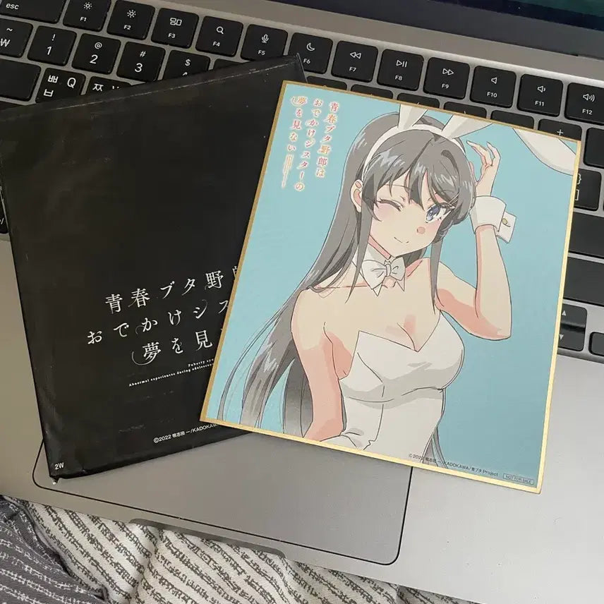 [BUNJANG] Seishun Buta Yarou Mai Special Color Paper / 청춘돼지 마이 극장판 특전 색지 외출하는 여동생