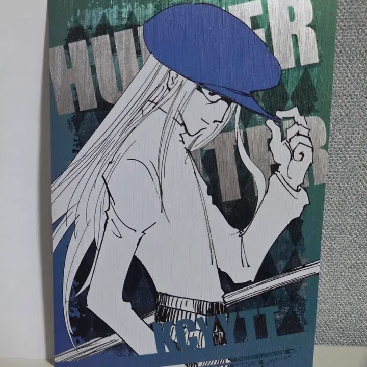 [BUNJANG] Hunter x Hunter Jump Shop Limited Metal Postcard Kite / 헌터X헌터 점프샵 한정 메탈 엽서 카이토