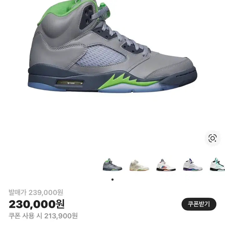 [BUNJANG] Nike Jordan 5 Green Bean / 조던5 그린빈