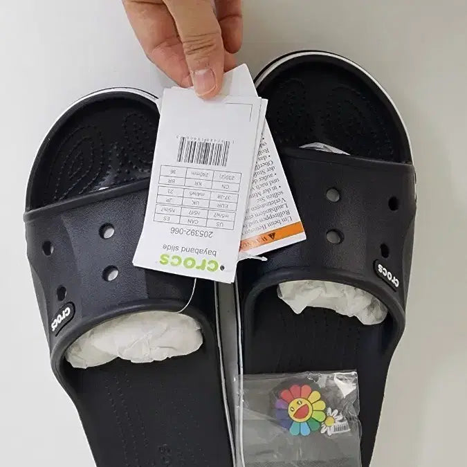 [BUNJANG] Crocs Bayaband Slide Sandals Black 240mm / 크록스 바야밴드 슬라이드 블랙 240mm
