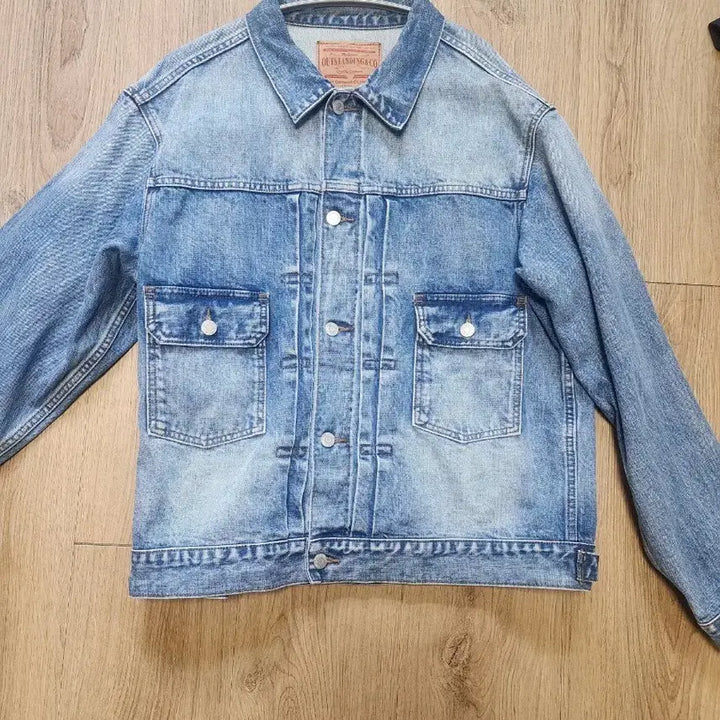 [BUNJANG] Outstanding Type 2 Selvedge Denim Jacket / m105 아웃스탠딩 type2 셀비지 데님자켓