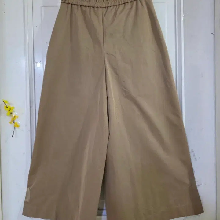 [BUNJANG] Banding Wide Leg Trousers / 봄 요즘유행하는  밴딩  랩면 스판  통바지   28까지
