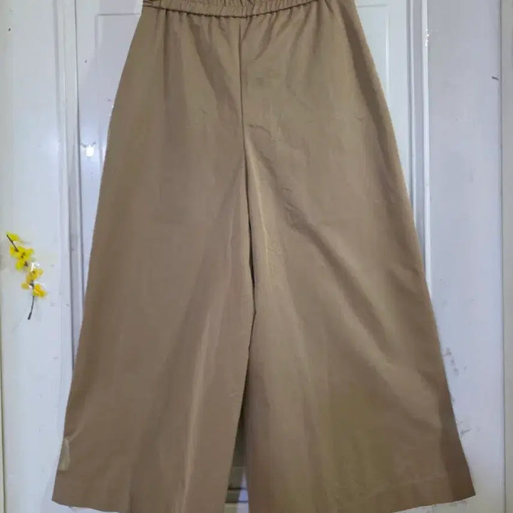 [BUNJANG] Banding Wide Leg Trousers / 봄 요즘유행하는  밴딩  랩면 스판  통바지   28까지