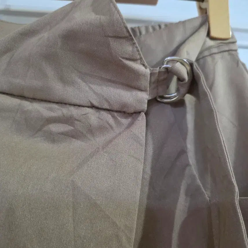 [BUNJANG] Banding Wide Leg Trousers / 봄 요즘유행하는  밴딩  랩면 스판  통바지   28까지