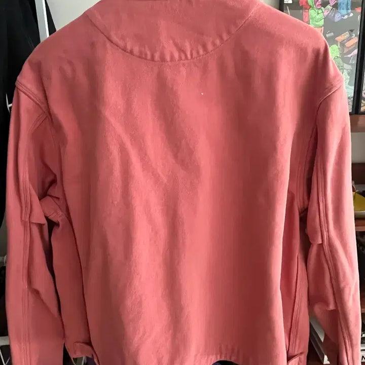 [BUNJANG] Namer Clothing Pink Washed Work Jacket / 네이머클로딩 핑크색워싱 워크자켓