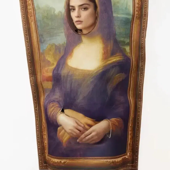 [BUNJANG] Mona Lisa Graduation Costume Rental / 졸업사진 코스튬 모나리자 웃긴 대여