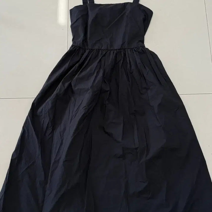 [BUNJANG] COS Black Sleeveless Maxi Dress / 코스 블랙 나시 원피스 드레스
