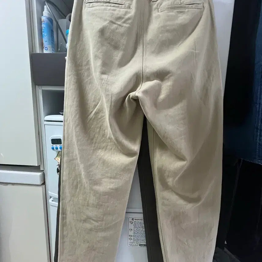 [BUNJANG] Kosat Officer Chino Beige Pants / (50으로 교환 및 판매) 코삿 / 오피서 치노 베이지 / 48