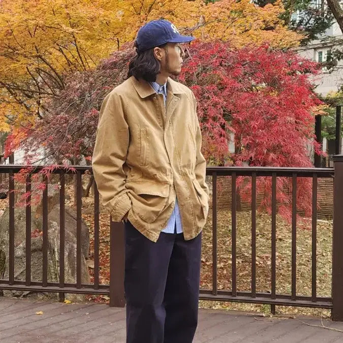 [BUNJANG] Kosat Officer Chino Beige Pants / (50으로 교환 및 판매) 코삿 / 오피서 치노 베이지 / 48
