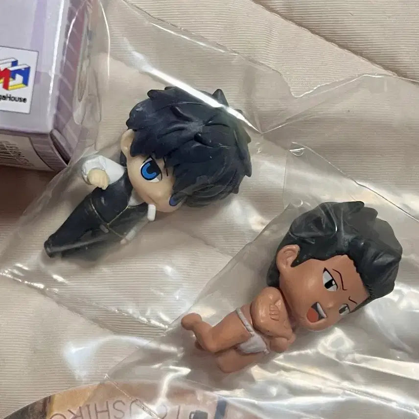 [BUNJANG] Gintama Ochamo Figure + Coaster Set: Hijikata &amp; Kondo / 은혼 오챠토모 피규어 + 코스터 세트 히지 콘도
