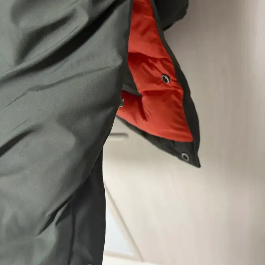 [BUNJANG] Historic Research Toggle Button Shearling Down Parka - M / 히스토릭 리서치 토글 버튼 양털 시어링 다운 파카 M