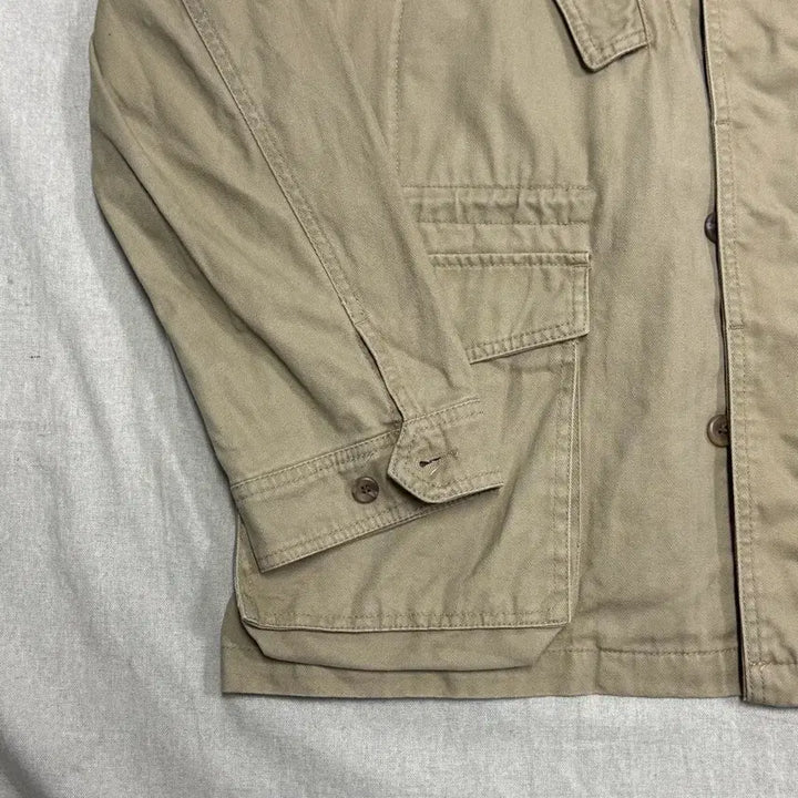 [SOLD OUT] 유니폼브릿지 베이지 사파리 유틸리티 자켓 XL