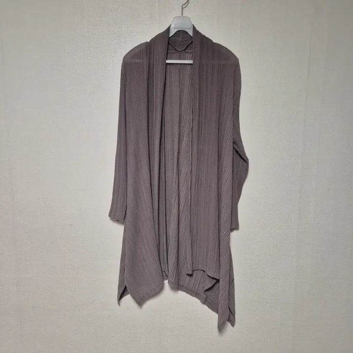 [SOLD OUT] BOETTI 플리츠 롱 가디건 퍼플
