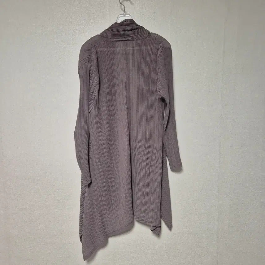[SOLD OUT] BOETTI 플리츠 롱 가디건 퍼플