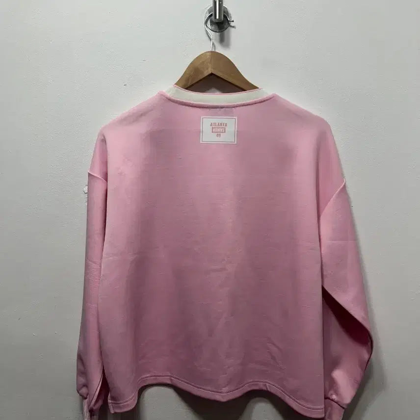 [BUNJANG] NBA Atlanta Hawks Pink Sweatshirt XS / NBA 애틀란타 호크스 핑크 맨투맨 티셔츠 XS