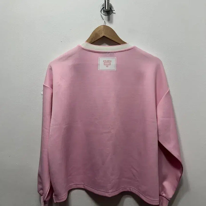 [BUNJANG] NBA Atlanta Hawks Pink Sweatshirt XS / NBA 애틀란타 호크스 핑크 맨투맨 티셔츠 XS