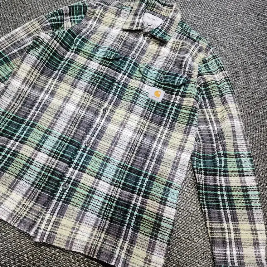 [SOLD OUT] 칼하트 발몬 체크셔츠 M사이즈